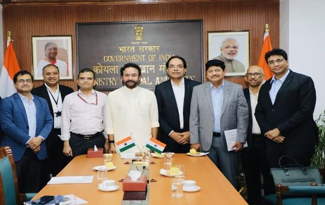 Meeting with Minister of Coal and Mines